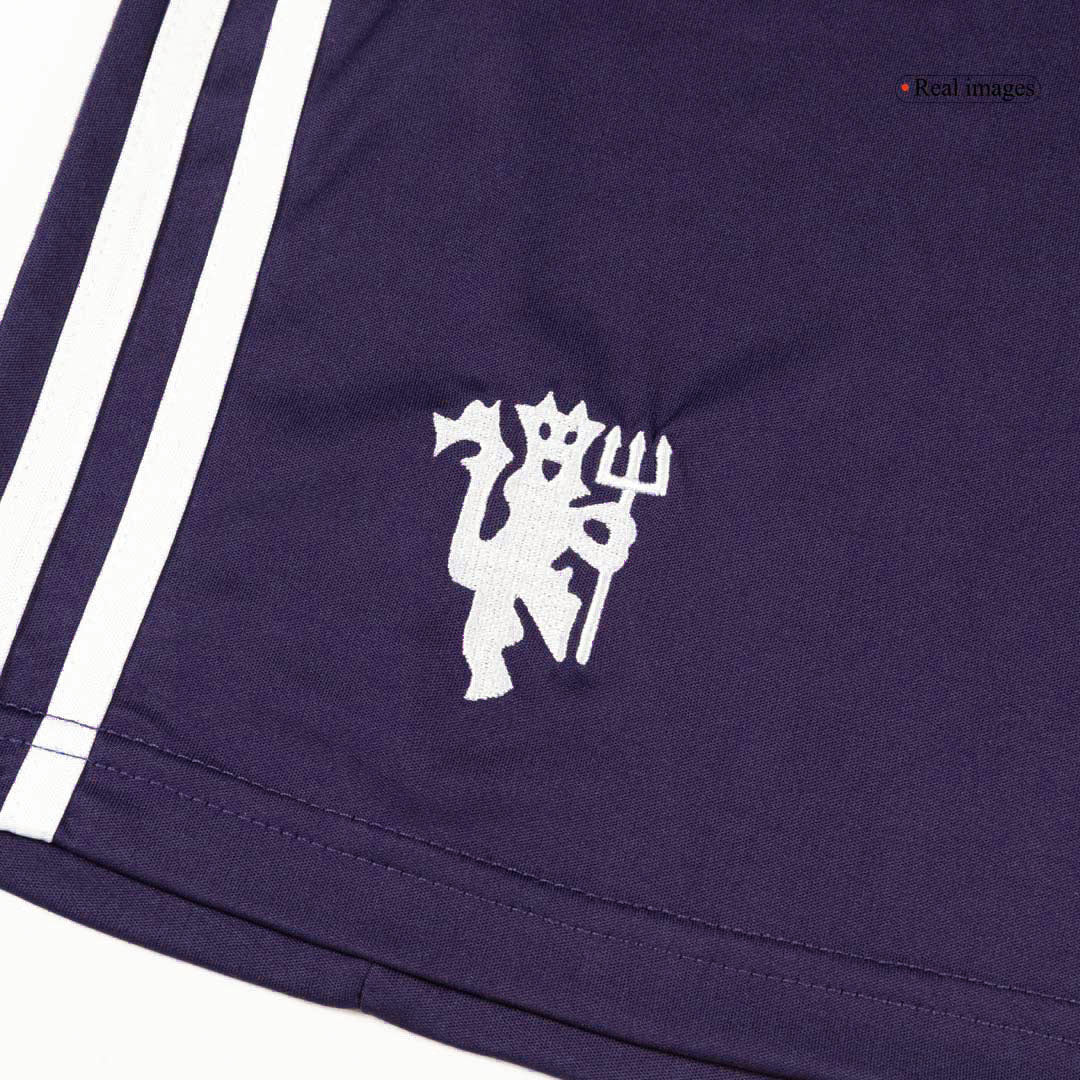 Men's Manchester United 2025/26 Away Soccer Shorts