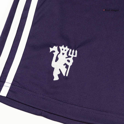 Men's Manchester United 2025/26 Away Soccer Shorts