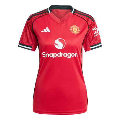 Women's Manchester United 2025/26 Home Soccer Jersey