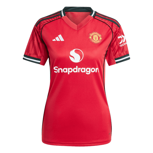Women's Manchester United 2025/26 Home Soccer Jersey