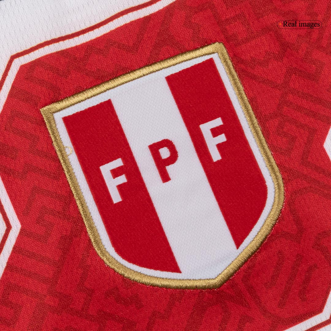 Men's Peru World Cup 2026 Home Soccer Jersey