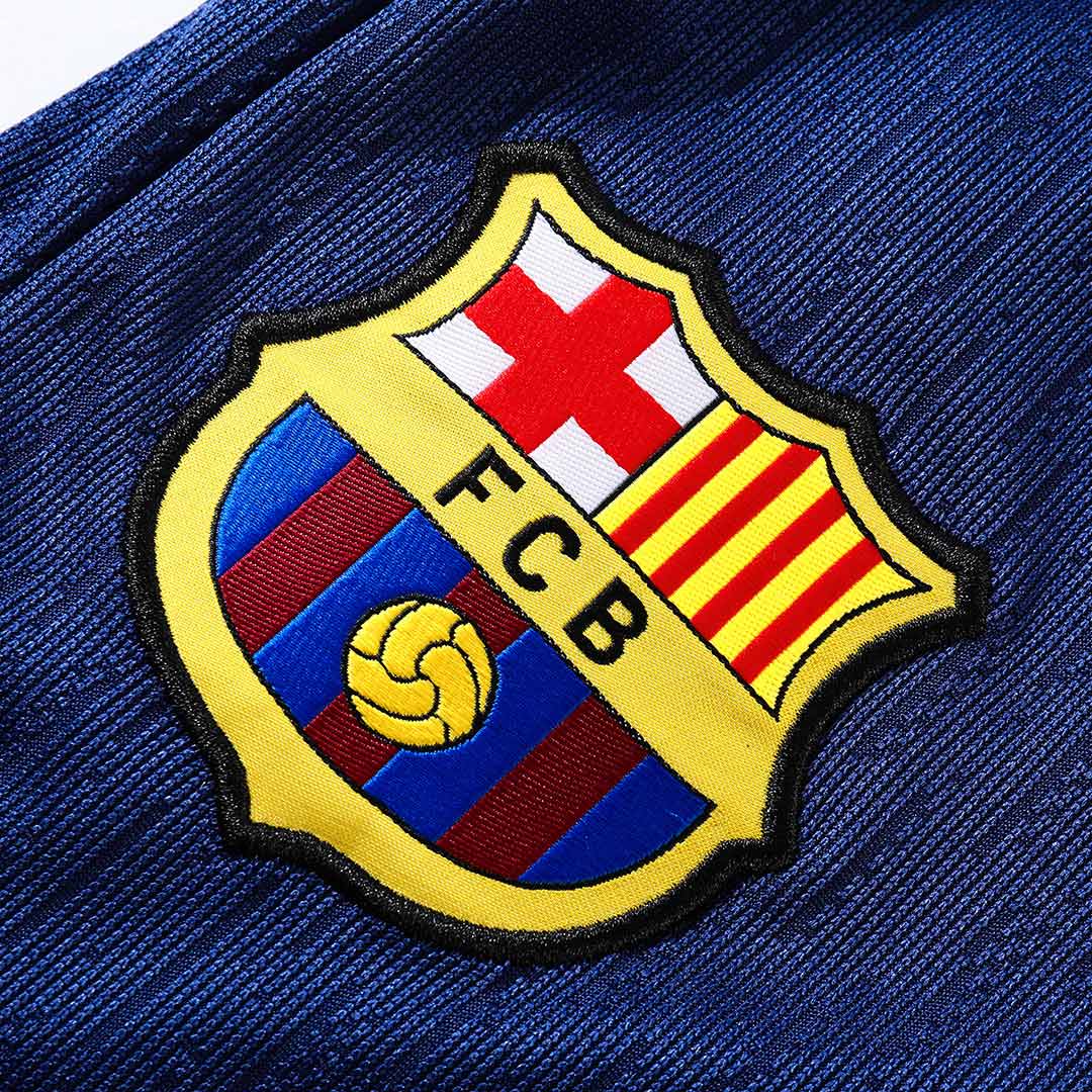 Kid's Barcelona 2025/26 Zipper Sweatshirt Kit