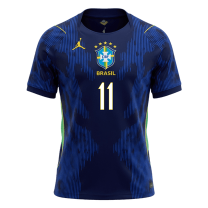 RAPHINHA #11 Men's Brazil World Cup 2026 Away Soccer Jersey
