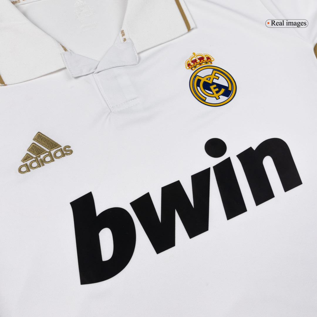 Retro Men's Real Madrid 2011/12 Home Soccer Jersey