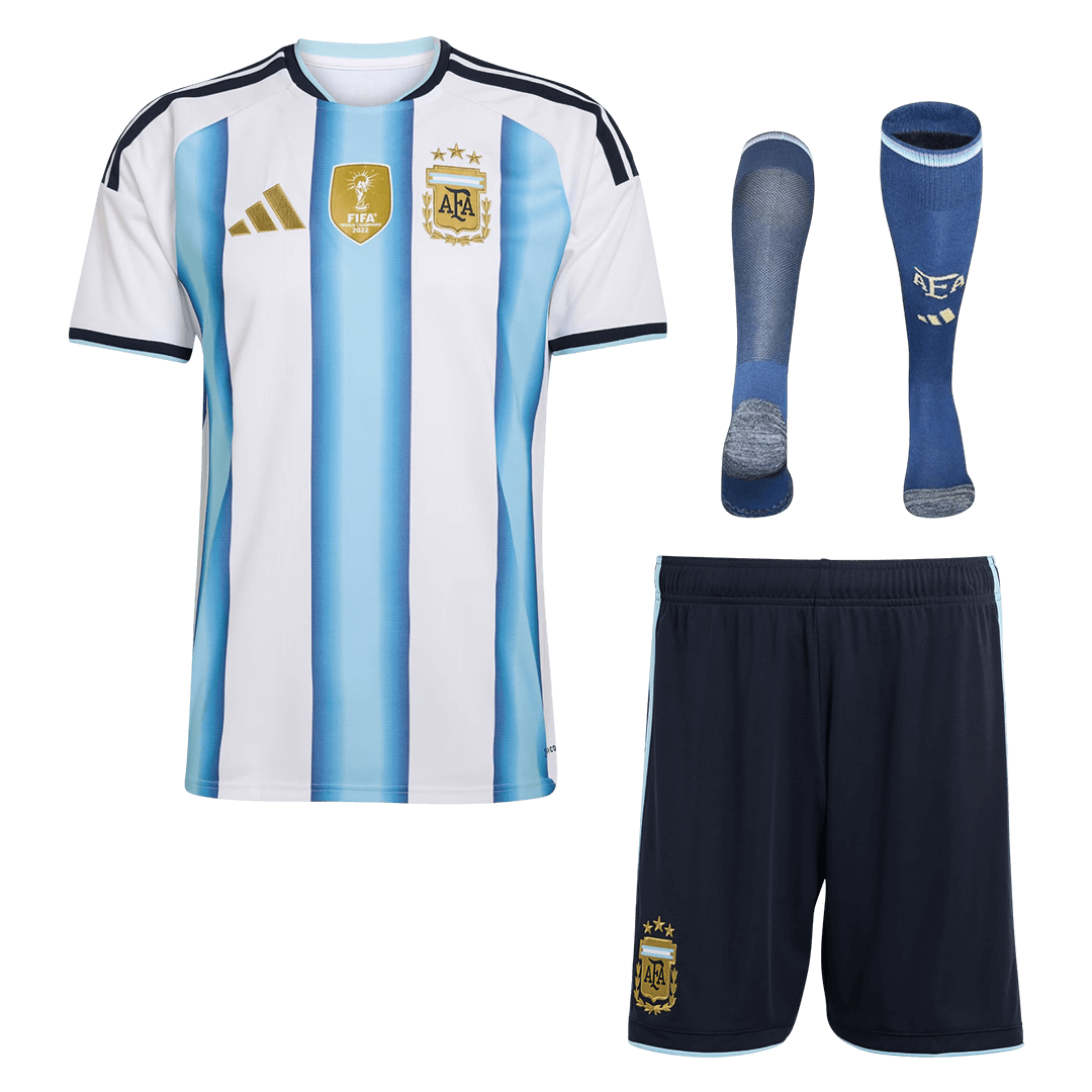 Men's Argentina World Cup 2026 Home Soccer Jersey Full Kit [PREMIUM]