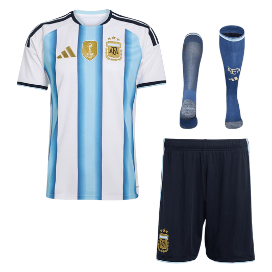 Men's Argentina World Cup 2026 Home Soccer Jersey Full Kit [PREMIUM]