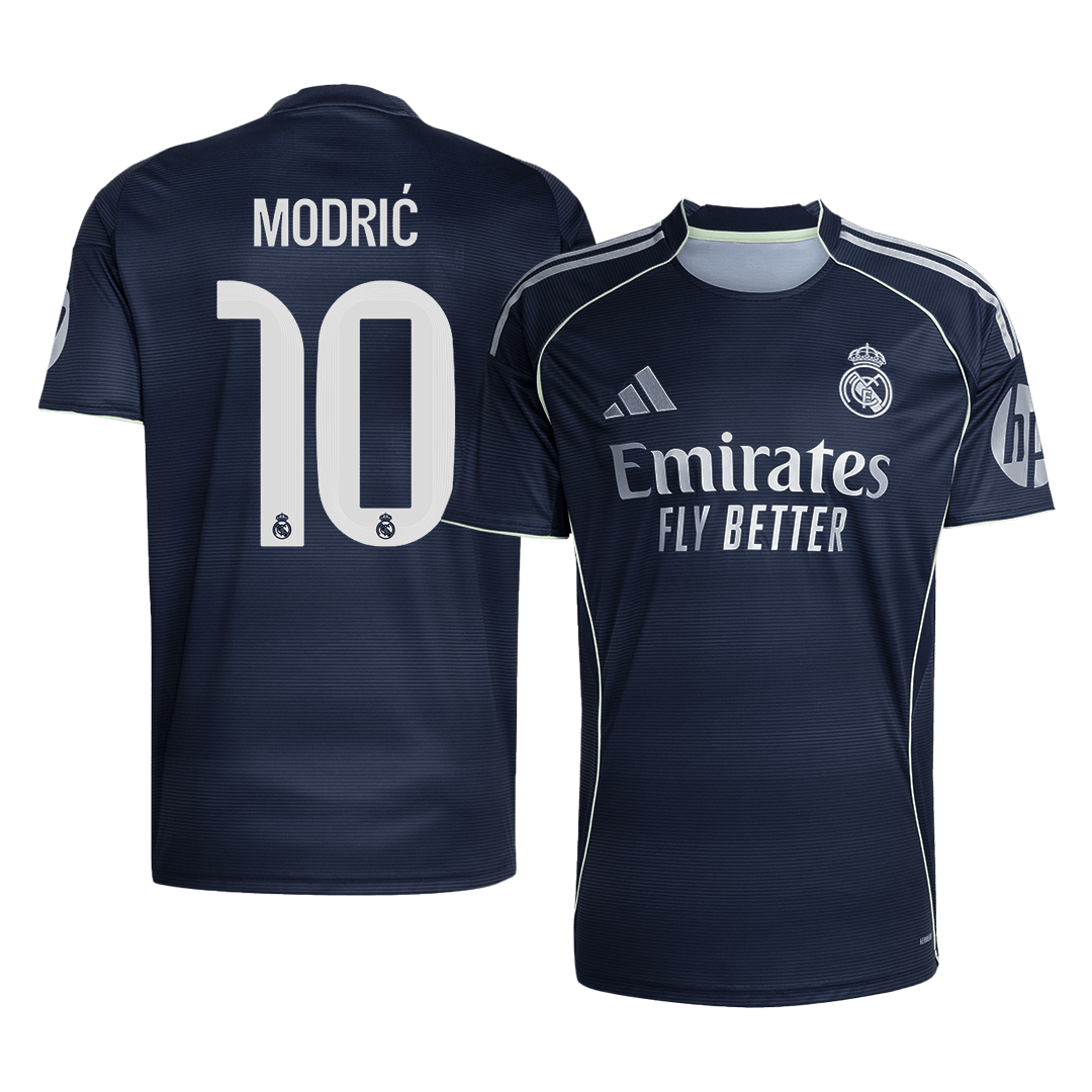 MODRIĆ #10 Men's Real Madrid 2025/26 Away Soccer Jersey [PREMIUM]