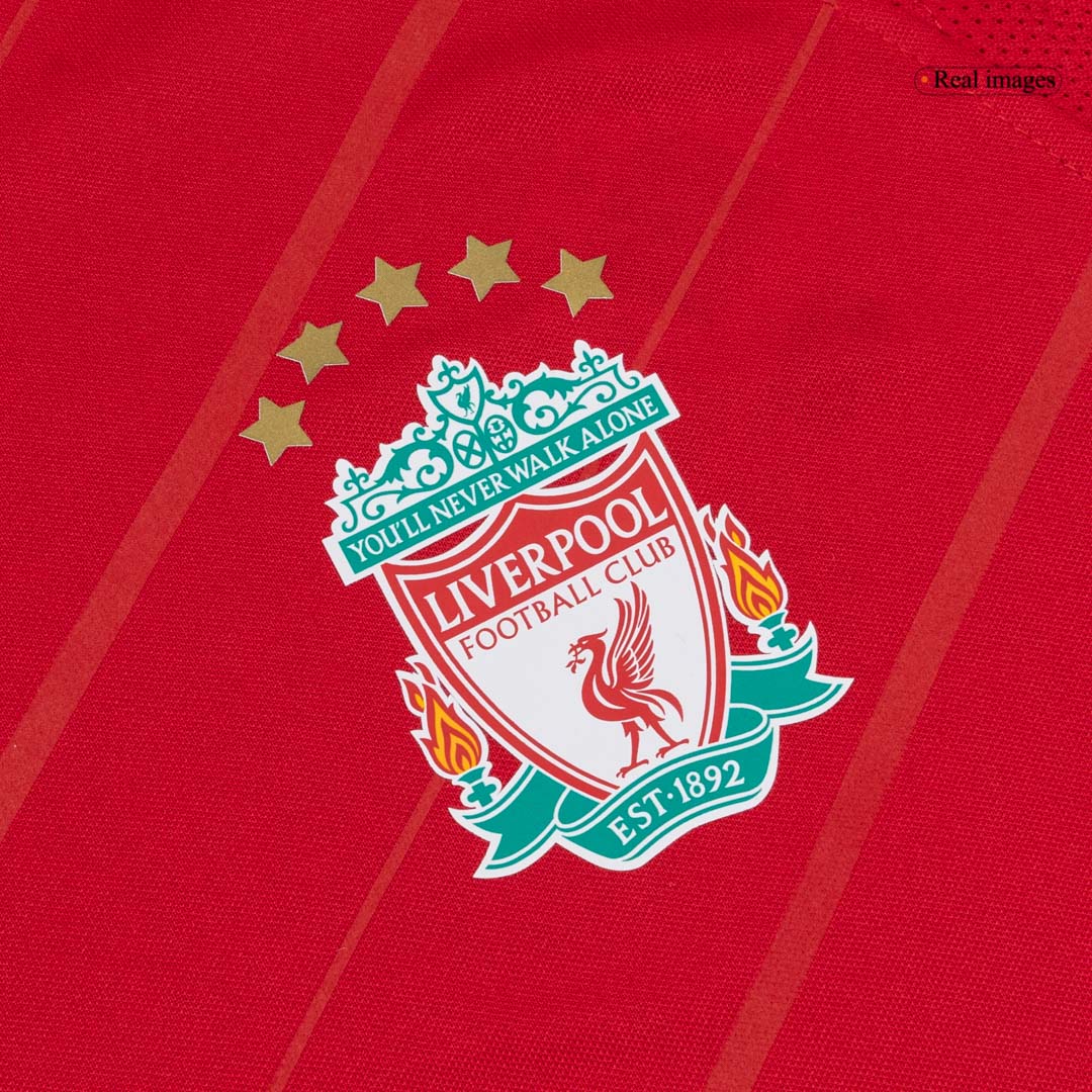 Retro Men's Liverpool 2005/06 Home Soccer Jersey