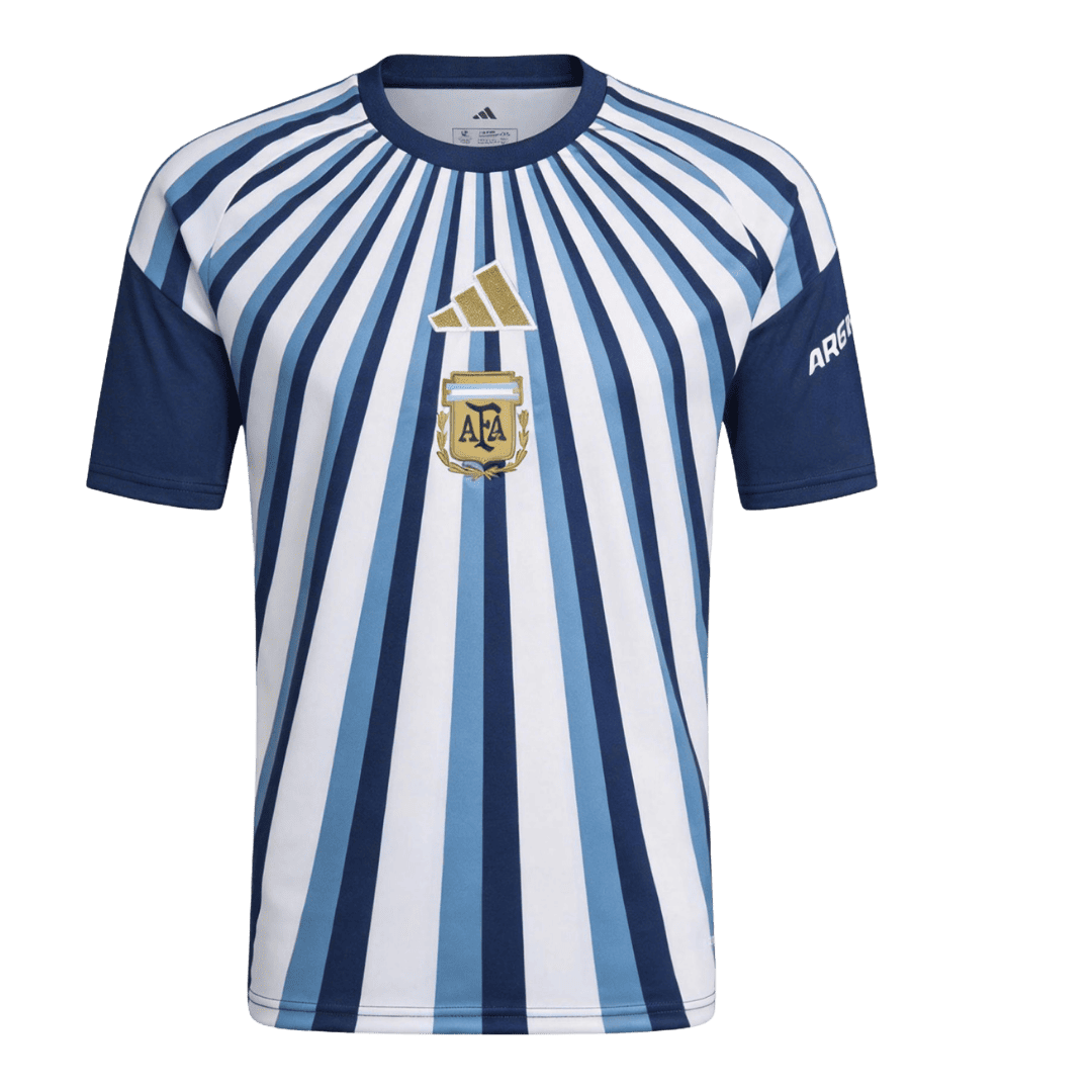 Men's Argentina World Cup 2026 Pre-Match Soccer Jersey