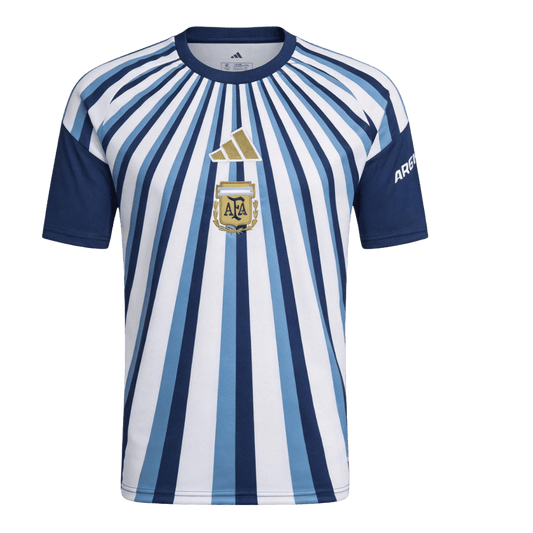 Men's Argentina World Cup 2026 Pre-Match Soccer Jersey