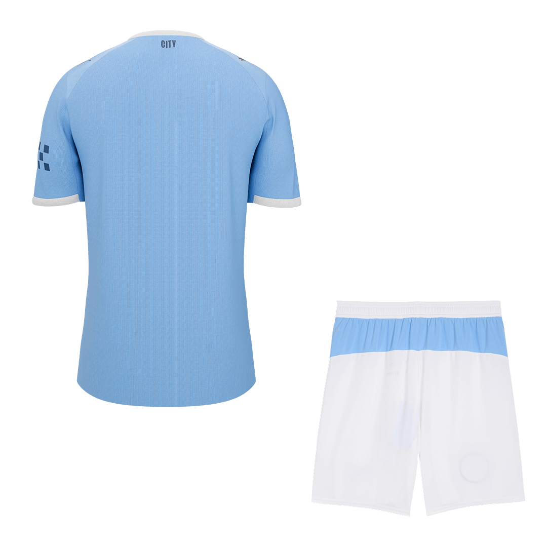 Men's Manchester City 2025/26 Home Soccer Jersey Kit [PREMIUM]