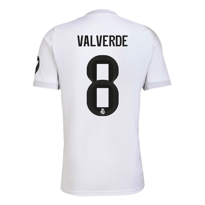 VALVERDE #8 Men's Real Madrid 2025/26 Home Soccer Jersey [PREMIUM]