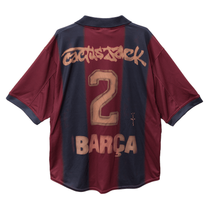 Retro Men's Barcelona 2000/01 Home Soccer Jersey