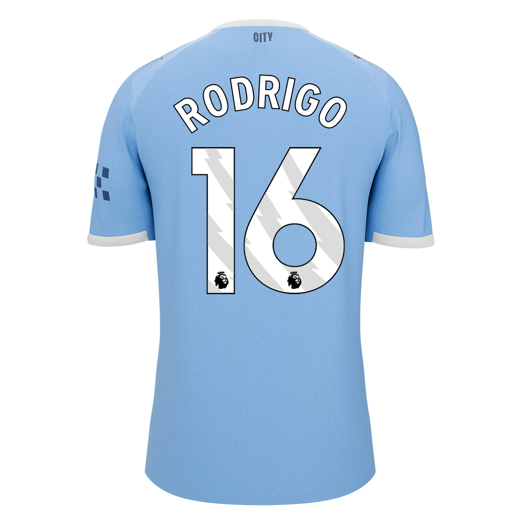 RODRIGO #16 Men's Manchester City 2025/26 Home Soccer Jersey [PREMIUM]