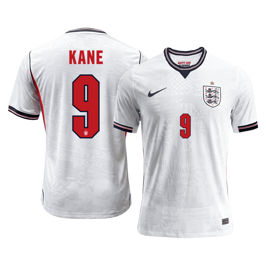 KANE #9 Men's England World Cup 2026 Player Version Home Soccer Jersey - Slim Fit