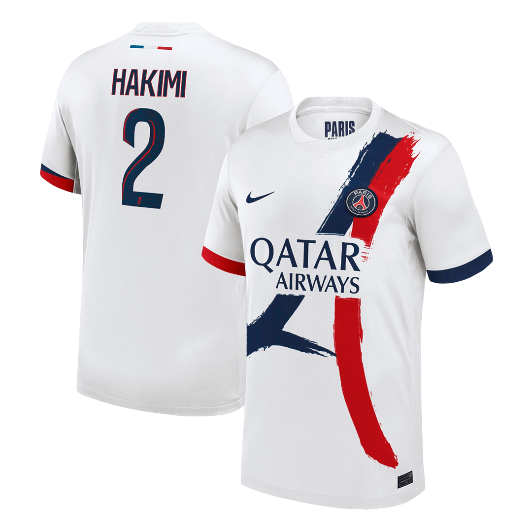 HAKIMI #2 Men's PSG 2025/26 Away Soccer Jersey