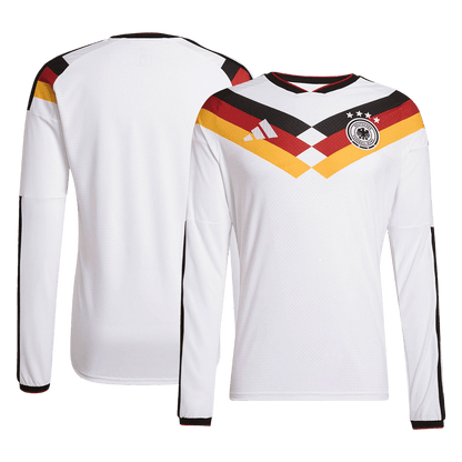 Men's Germany World Cup 2026 Home Long Sleeve Soccer Jersey