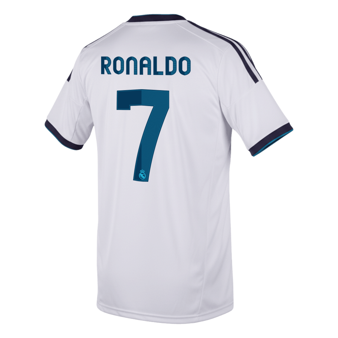 Retro RONALDO #7 Men's Real Madrid 2012/13 Home Soccer Jersey