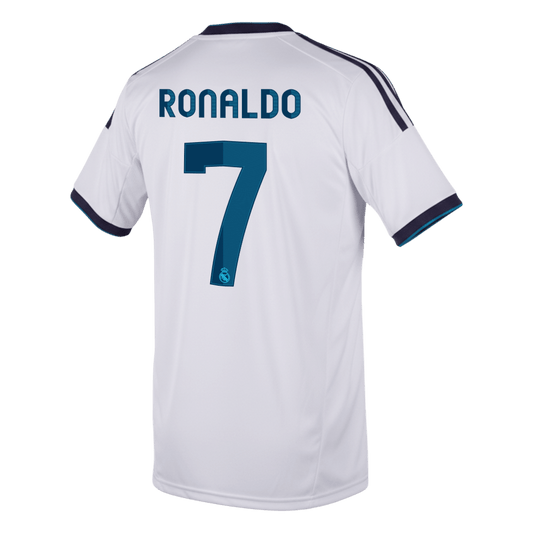 Retro RONALDO #7 Men's Real Madrid 2012/13 Home Soccer Jersey