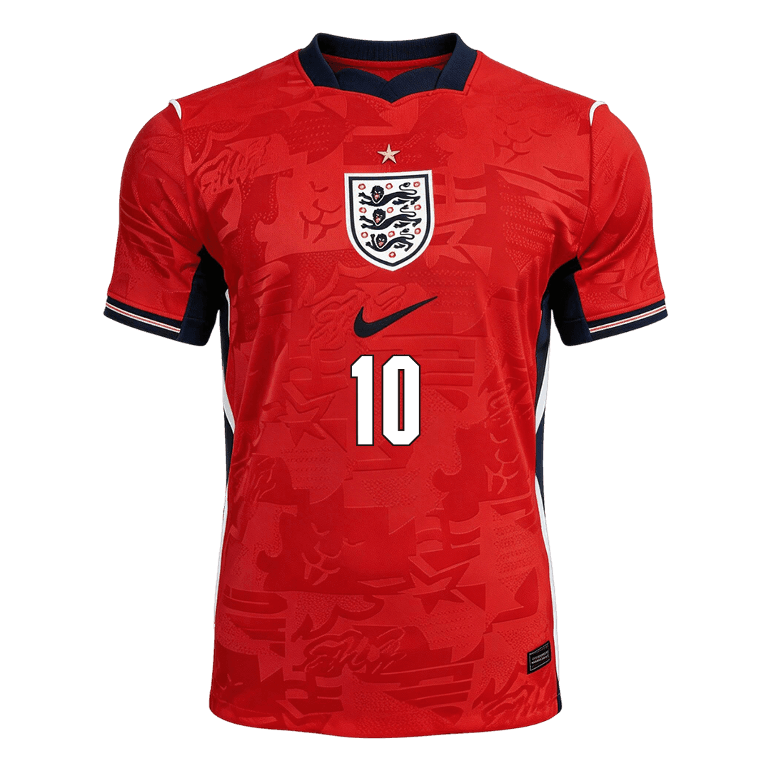 BELLINGHAM #10 Men's England World Cup 2026 Player Version Away Soccer Jersey - Slim Fit