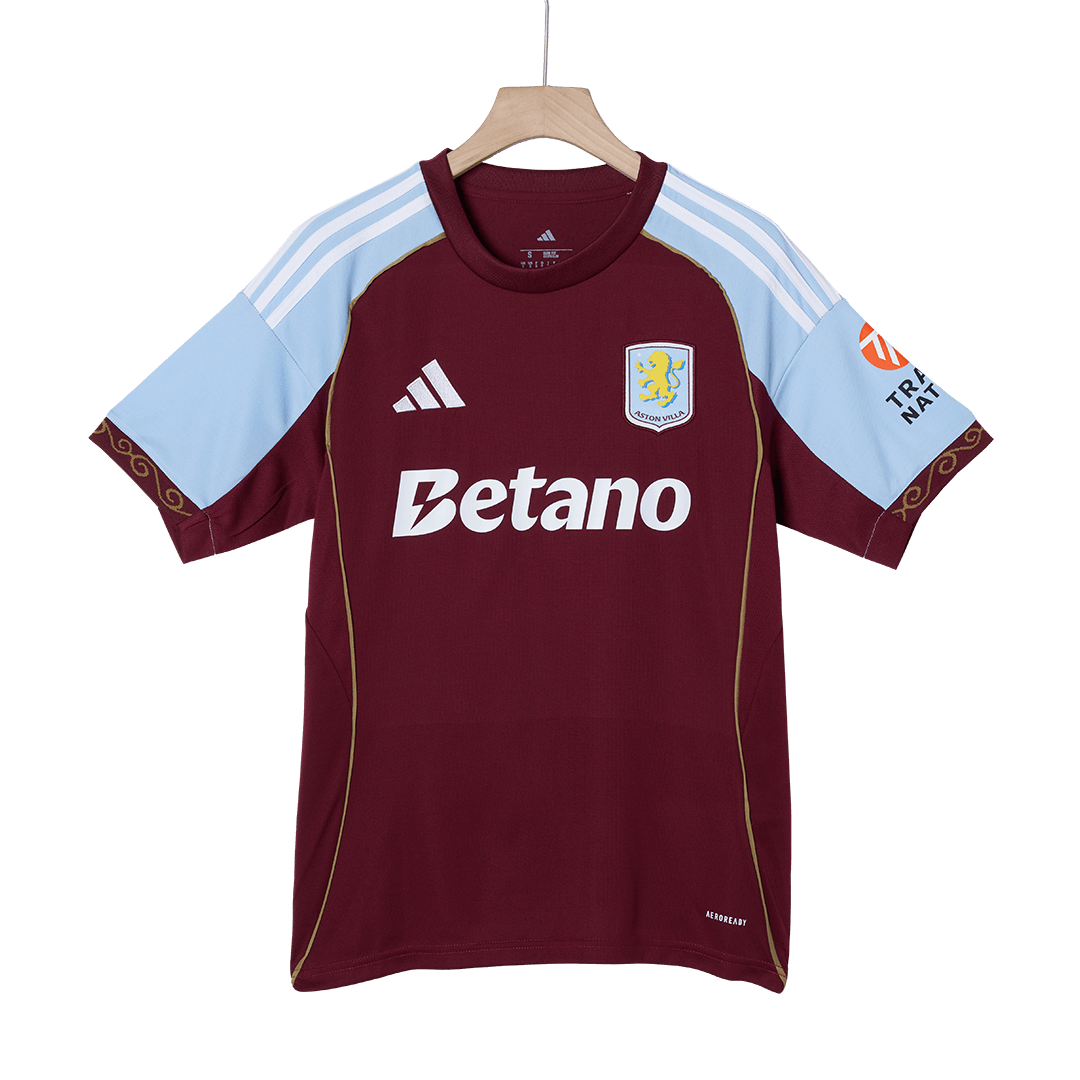 Men's Aston Villa 2025/26 Home Soccer Jersey