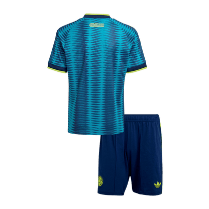 Kid's Colombia World Cup 2026 Away Soccer Jersey Kit