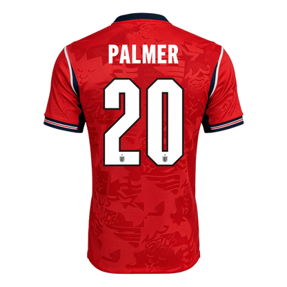 PALMER #20 Men's England World Cup 2026 Player Version Away Soccer Jersey - Slim Fit