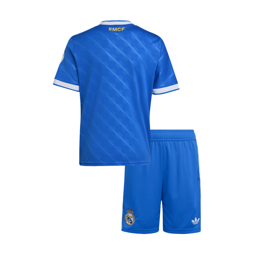 Kid's Real Madrid 2025/26 Third Away Soccer Jersey Kit