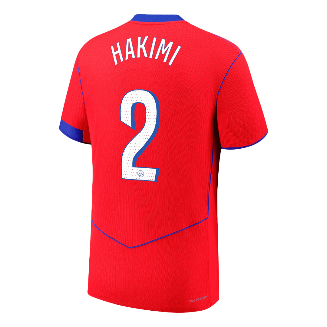 HAKIMI #2 Men's PSG 2025/26 Player Version Third Away Soccer Jersey - Slim Fit