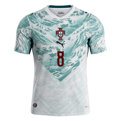 B.FERNANDES #8 Men's Portugal World Cup 2026 Away Soccer Jersey