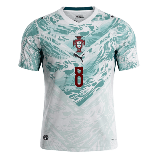 B.FERNANDES #8 Men's Portugal World Cup 2026 Away Soccer Jersey