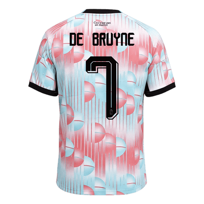 DE BRUYNE #7 Men's Belgium World Cup 2026 Away Soccer Jersey