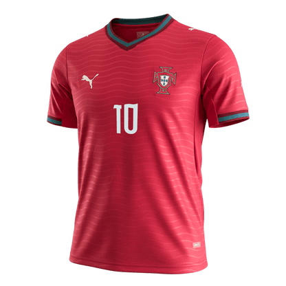 BERNARDO #10 Men's Portugal World Cup 2026 Home Soccer Jersey