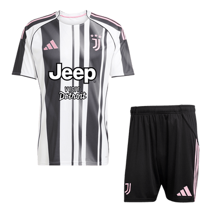 Men's Juventus 2025/26 Home Soccer Jersey Kit