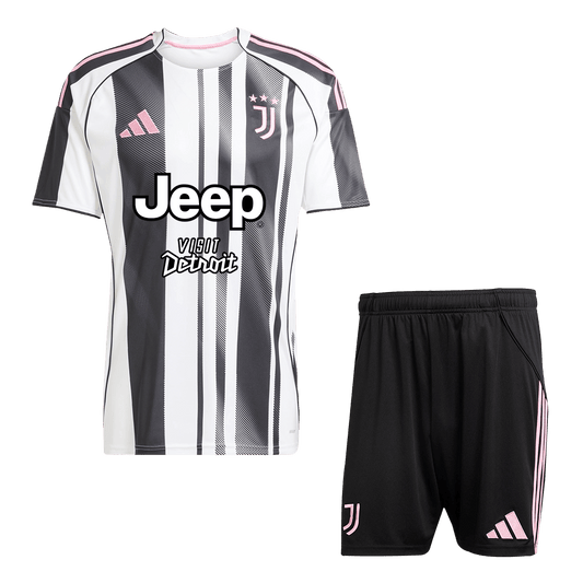 Men's Juventus 2025/26 Home Soccer Jersey Kit