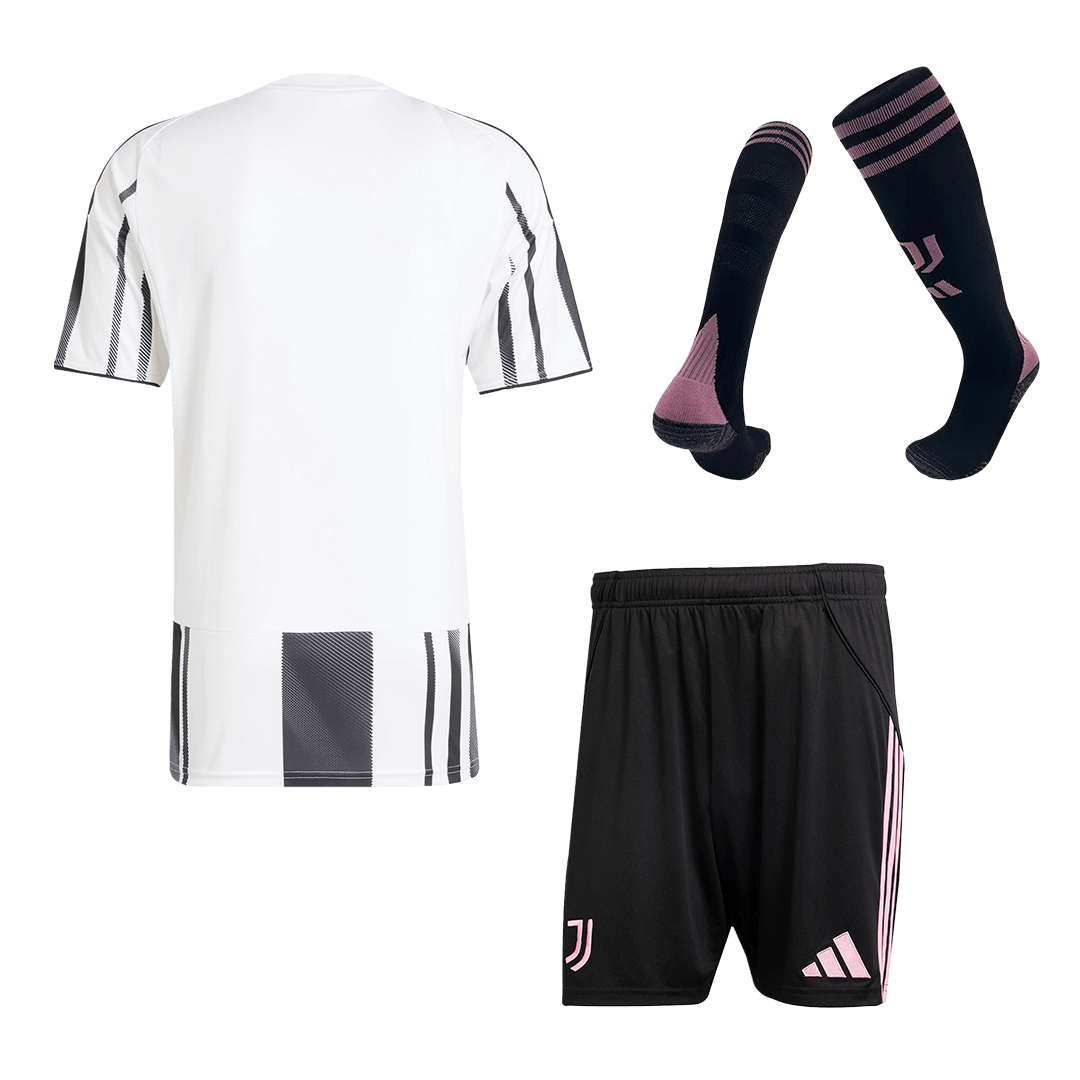 Men's Juventus 2025/26 Home Soccer Jersey Full Kit