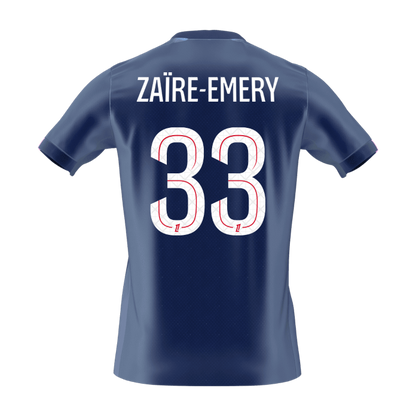 ZAïRE EMERY #33 Men's PSG 2025/26 Home Soccer Jersey [PREMIUM]