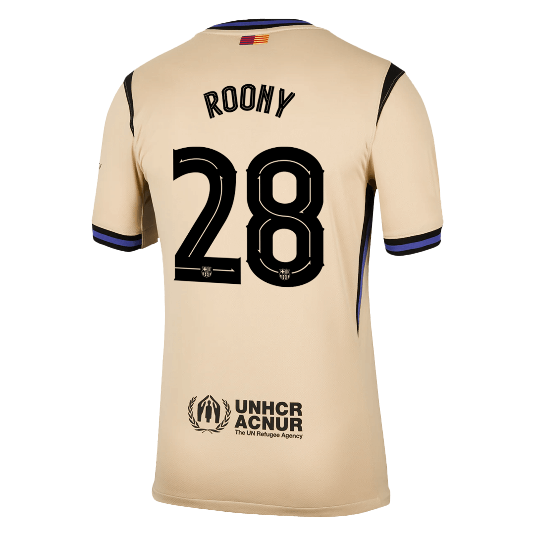 ROONY #28 Men's Barcelona 2025/26 Away Soccer Jersey