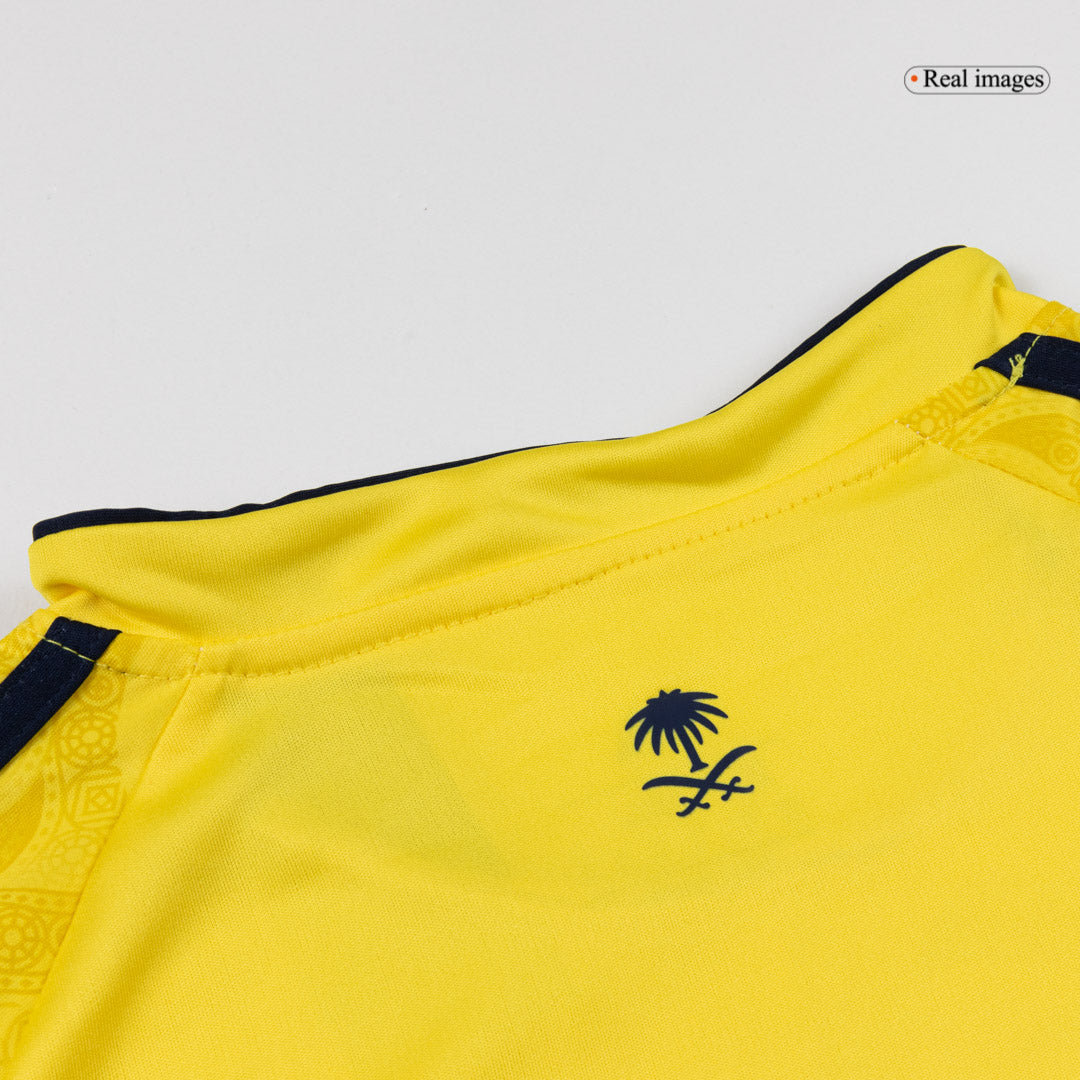 Kid's Al Nassr 2025/26 Home Soccer Jersey Kit