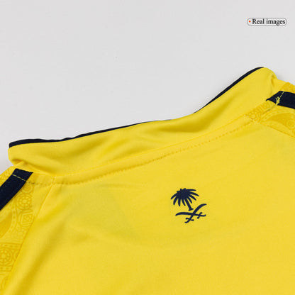 Kid's Al Nassr 2025/26 Home Soccer Jersey Kit