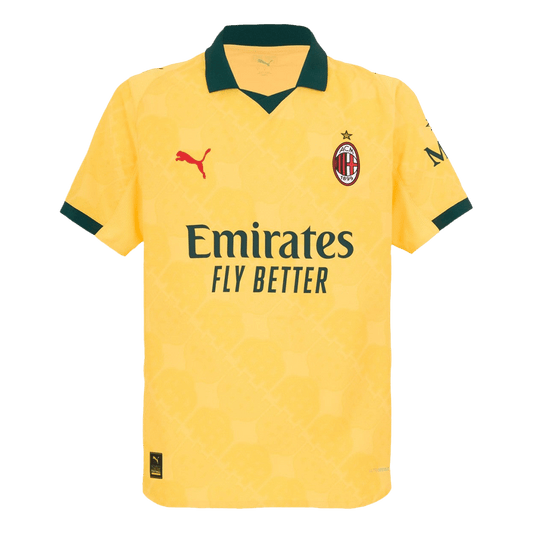 Men's AC Milan 2025/26 Player Version Third Away Soccer Jersey - Slim Fit