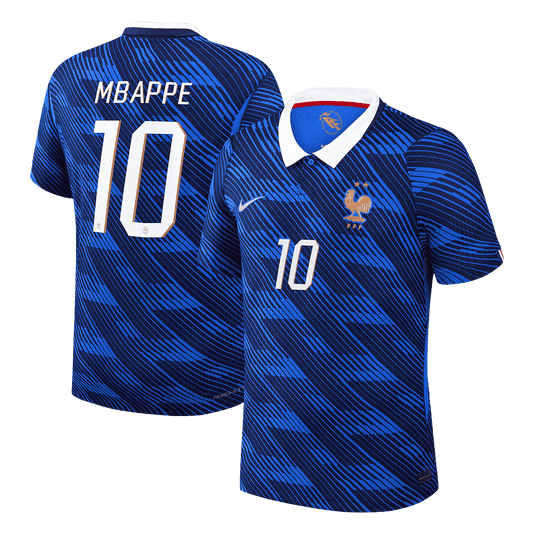 MBAPPE #10 Men's France World Cup 2026 Player Version Home Soccer Jersey - Slim Fit