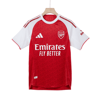 SALIBA #2 Men's Arsenal 2025/26 Player Version Home Soccer Jersey - Slim Fit