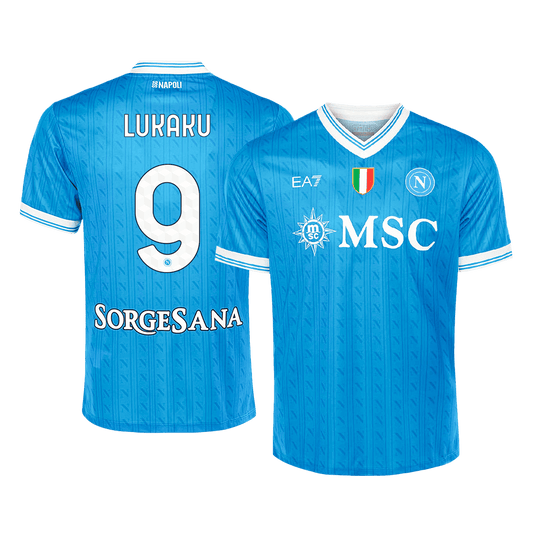LUKAKU #9 Men's Napoli 2025/26 Home Soccer Jersey