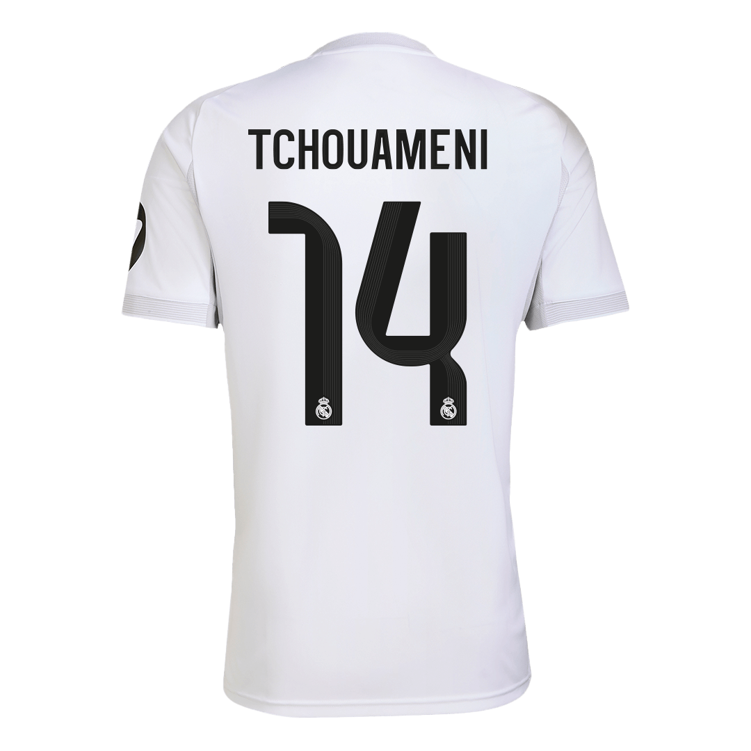TCHOUAMENI #14 Men's Real Madrid 2025/26 Home Soccer Jersey [PREMIUM]
