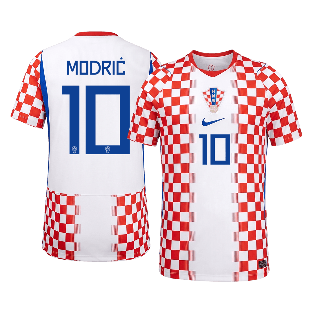 MODRIĆ #10 Men's Croatia World Cup 2026 Home Soccer Jersey
