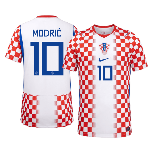 MODRIĆ #10 Men's Croatia World Cup 2026 Home Soccer Jersey