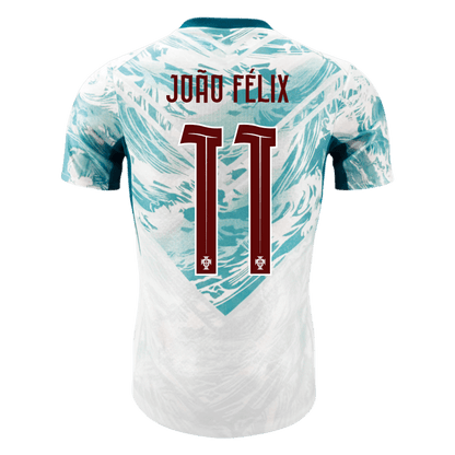 JOÃO FÉLIX #11 Men's Portugal World Cup 2026 Player Version Away Soccer Jersey - Slim Fit