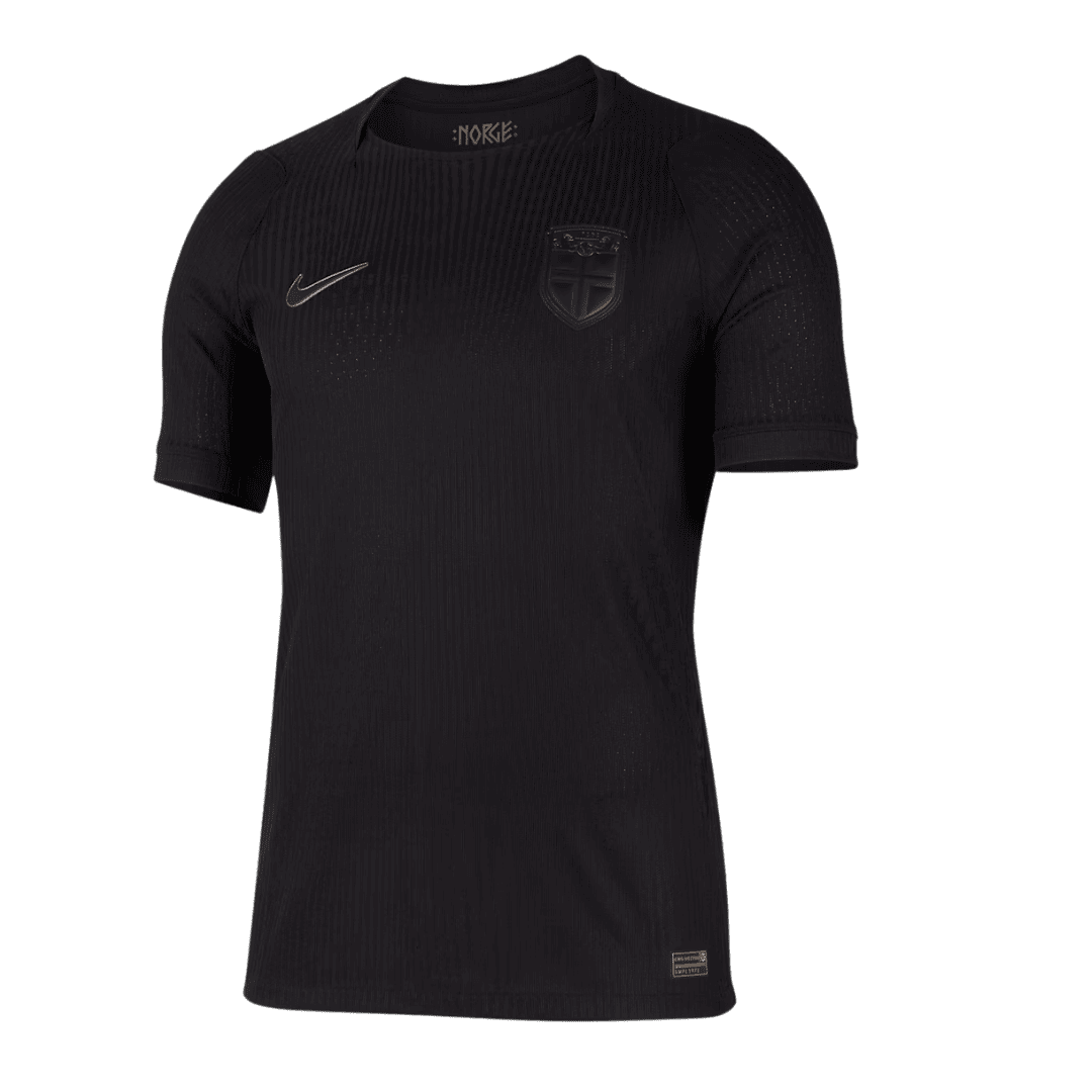 Men's Norway World Cup 2026 Player Version Away Soccer Jersey - Slim Fit