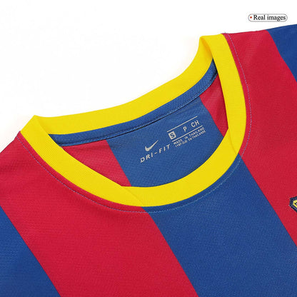 Retro Men's Barcelona 2010/11 Home Soccer Jersey